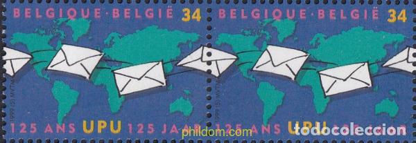 Sellos: 771719 MNH BELGICA 1999 125 ANIVERSARIO DE LA UPU