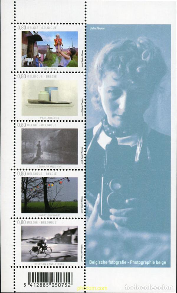 Sellos: 217741 MNH BELGICA 2008 LA FOTOGRAFIA EN BELGICA