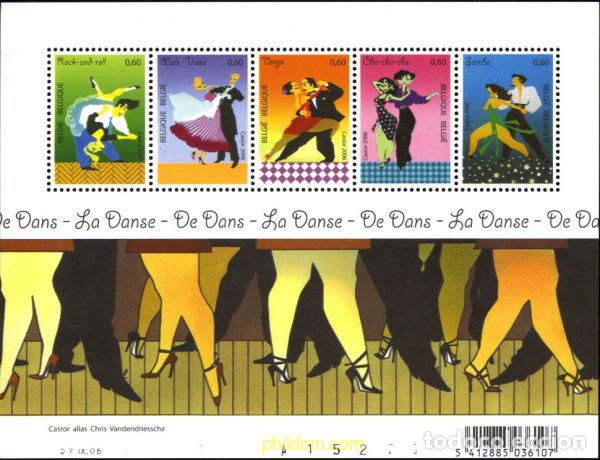 Sellos: 246050 MNH BELGICA 2006 BAILES DE SALON