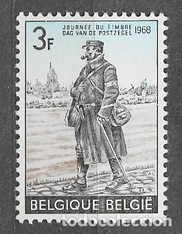 Sellos: B&eacute;lgica 1968 - D&iacute;a del sello Cartero de campa&ntilde;a. 1916 - 1510** - 2000-12