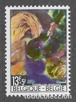 Sellos: B&eacute;lgica 1968 - Cat&aacute;strofes naturales. Obras de Pol Mara, 1.920 - 1.998 - 1528** - 2000-12