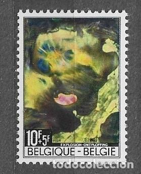 Sellos: B&eacute;lgica 1968 - Cat&aacute;strofes naturales. Obras de Pol Mara, 1.920 - 1.998 - 1526** - 2000-12