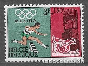 Sellos: B&eacute;lgica 1968 - Juegos Ol&iacute;mpicos. M&eacute;xico DF&acute;68 - 1523** - 2000-12