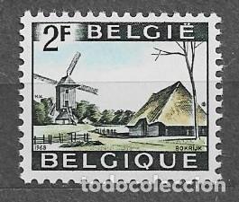 Sellos: B&eacute;lgica 1968 - Turismo Granja y molino. Bokrijk - 1519** - 2000-12