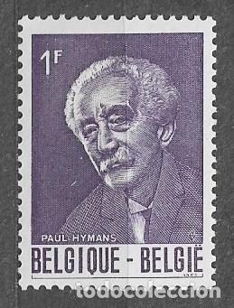 Sellos: B&eacute;lgica 1965 - Centenario del nacimiento de Paul Hymans - 1384** - 2000-12