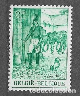 Sellos: B&eacute;lgica 1965 - D&iacute;a del sello Jefe de correos. S. XIX - 1391** - 2000-12