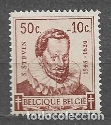 Sellos: B&eacute;lgica 1942 - Pro tuberculosos. M&eacute;dicos ( Abraham Ortelius, 1527-1598 ) - 591** - 2000-12