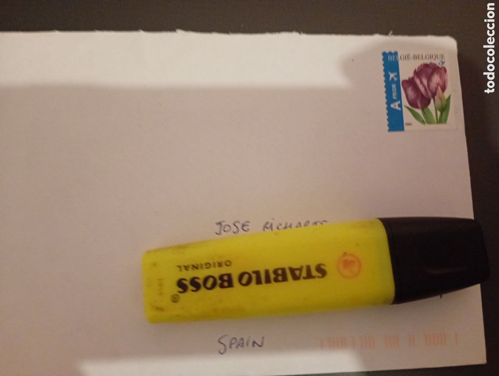 Sellos: Sobre franqueado B&eacute;lgica