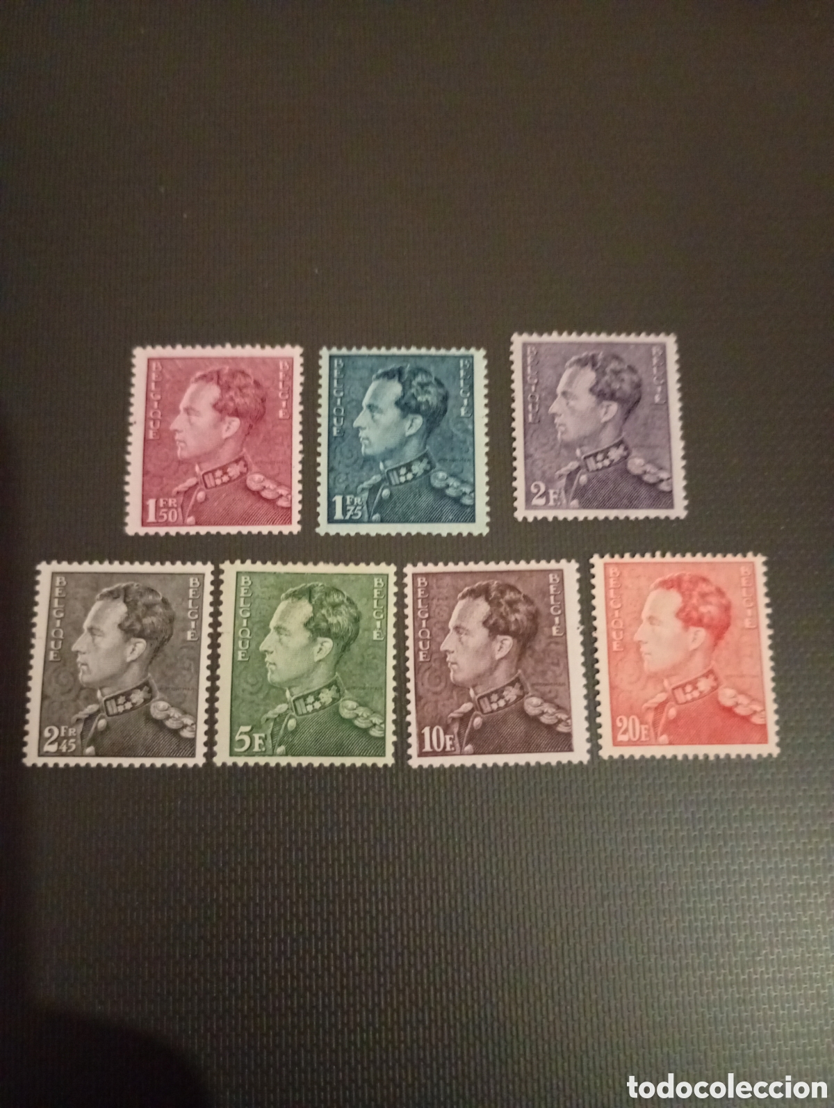 Sellos: B&eacute;lgica 429-435 valor cat&aacute;logo 150&euro;