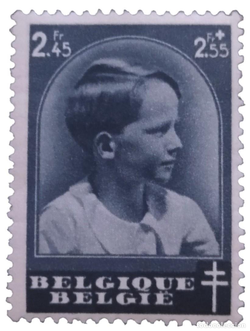 Sellos: B&Eacute;LGICA 1937 D&iacute;a del sello. NUEVO - MNH.