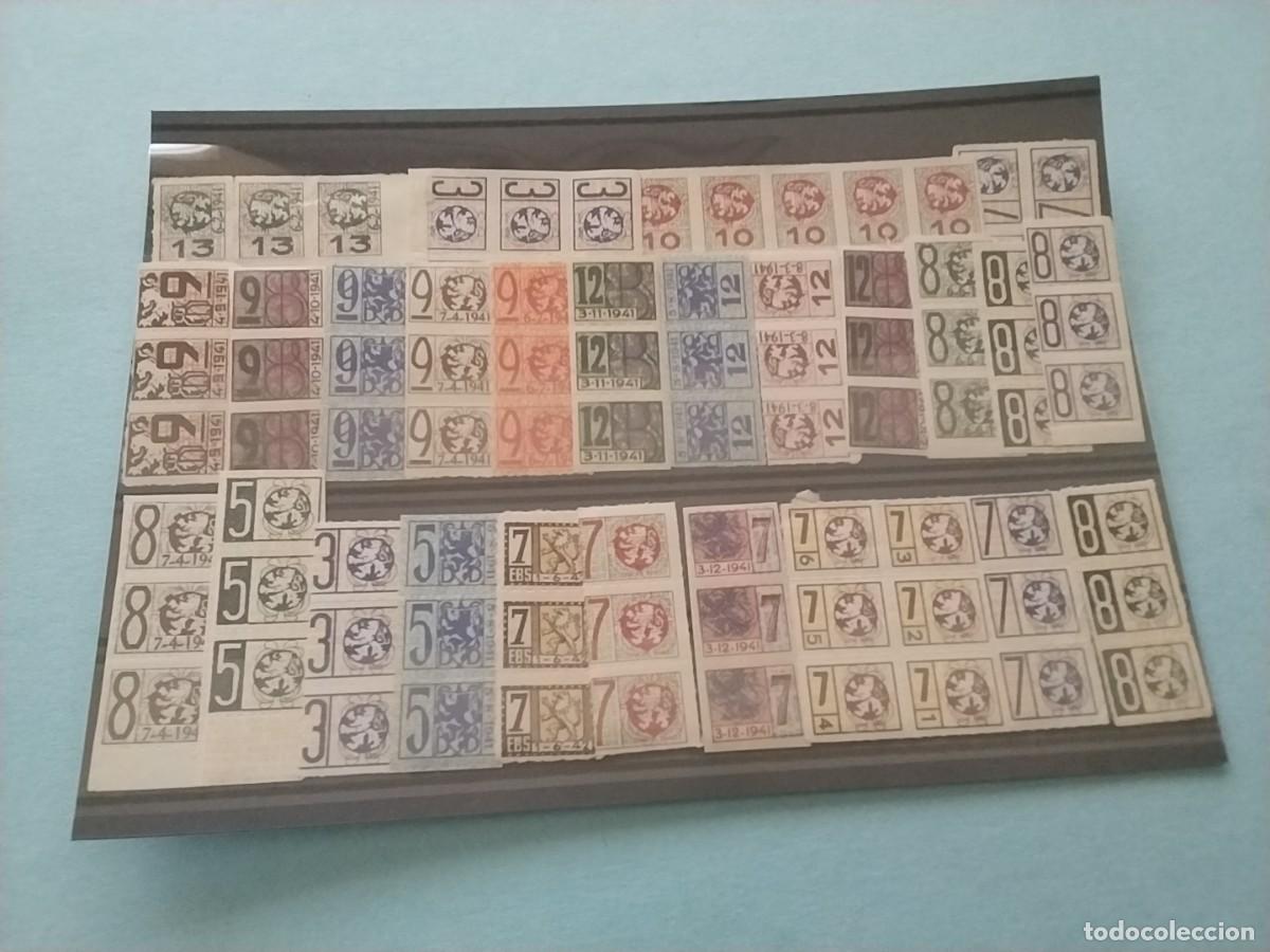 Sellos: Cupones de racionamiento a&ntilde;os 40
