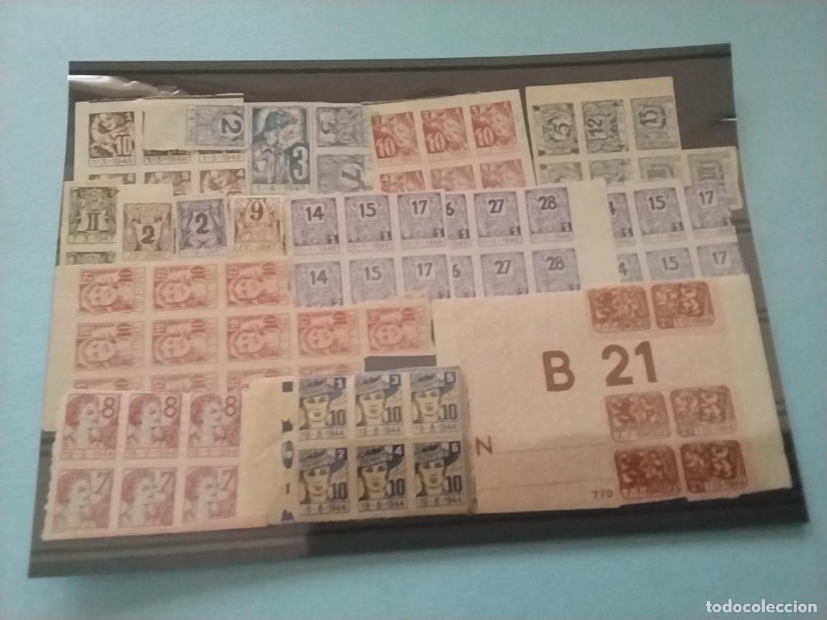 Sellos: Cupones de racionamiento a&ntilde;os 40