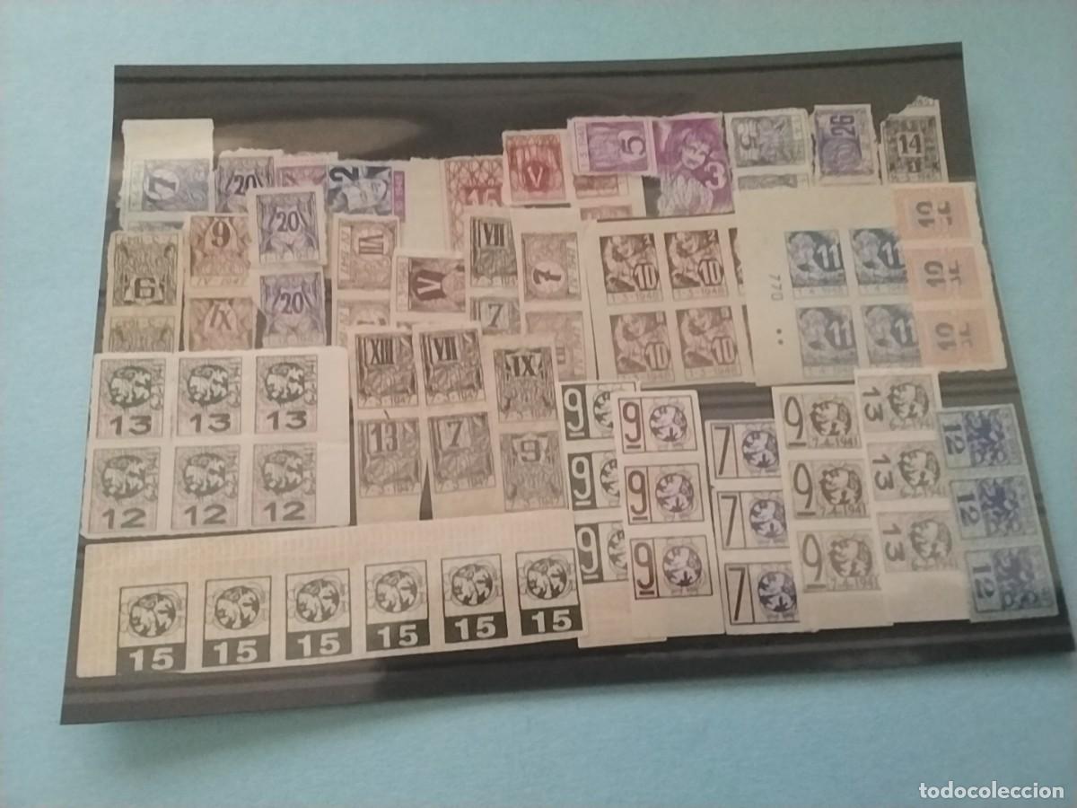 Sellos: Cupones de racionamiento a&ntilde;os 40