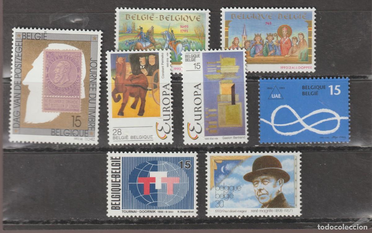 Sellos: Belgium Belgique 1993 - Lote de sellos mnh**