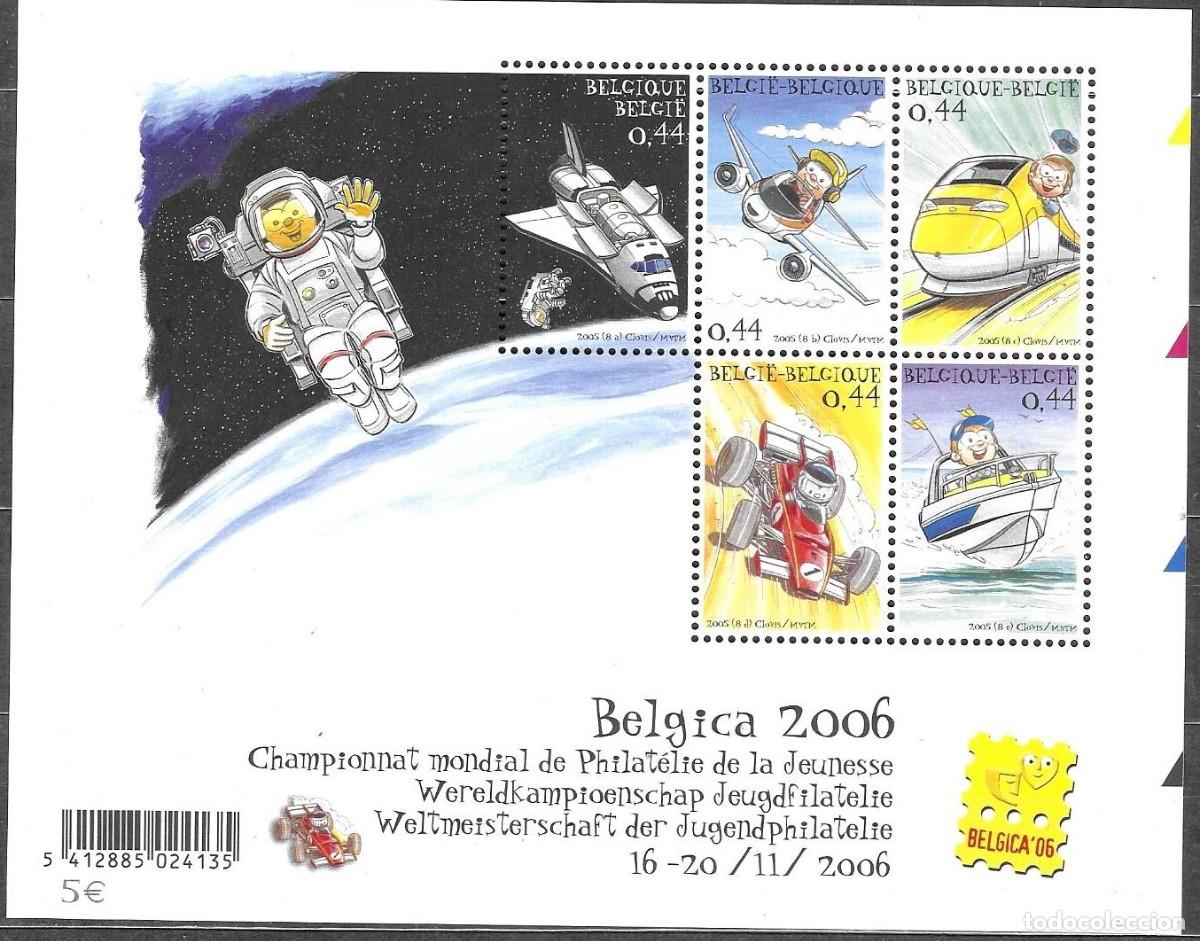 Sellos: HB** BELGICA 2005, EXPOSICION FILATELICA BELGICA 2006