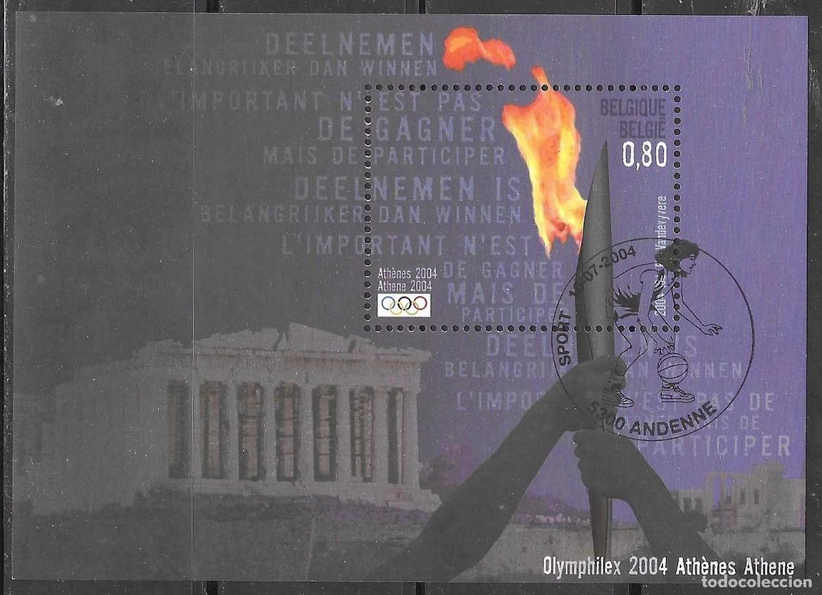 Sellos: HB USADA DE BELGICA 2004, YT 104