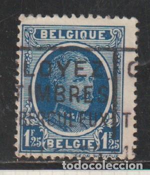 Sellos: BELGICA // YVERT 206 // 1921-27 ... USADO