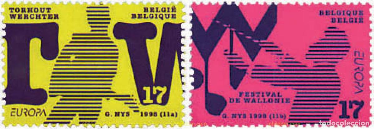 Sellos: 85981 MNH BELGICA 1998 EUROPA CEPT. FESTIVALES Y FIESTAS NACIONALES