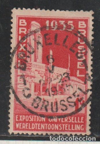 Sellos: BELGICA // YVERT 387 // 1934 .... USADO