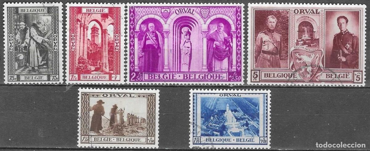 Sellos: SELLOS USADOS DE BELGICA 1939, YT 513/ 18