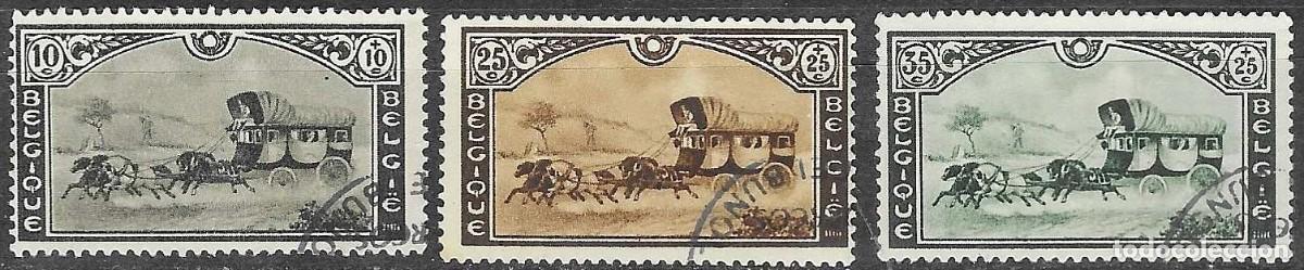 Sellos: SELLOS USADOS DE BELGICA 1935, YT 407/ 09