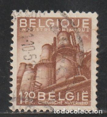Sellos: BELGICA // YVERT 762 // 1948-49 .... USADO