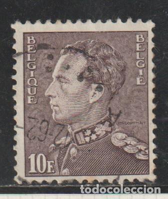 Sellos: BELGICA // YVERT 848 A // 1951-52 ... USADO