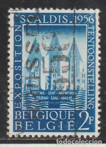 Sellos: BELGICA // YVERT 990 // 1956 ... USADO