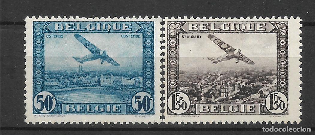 Sellos: belgica a&ntilde;o 1930 sellos * mh correo aereo - 34/26