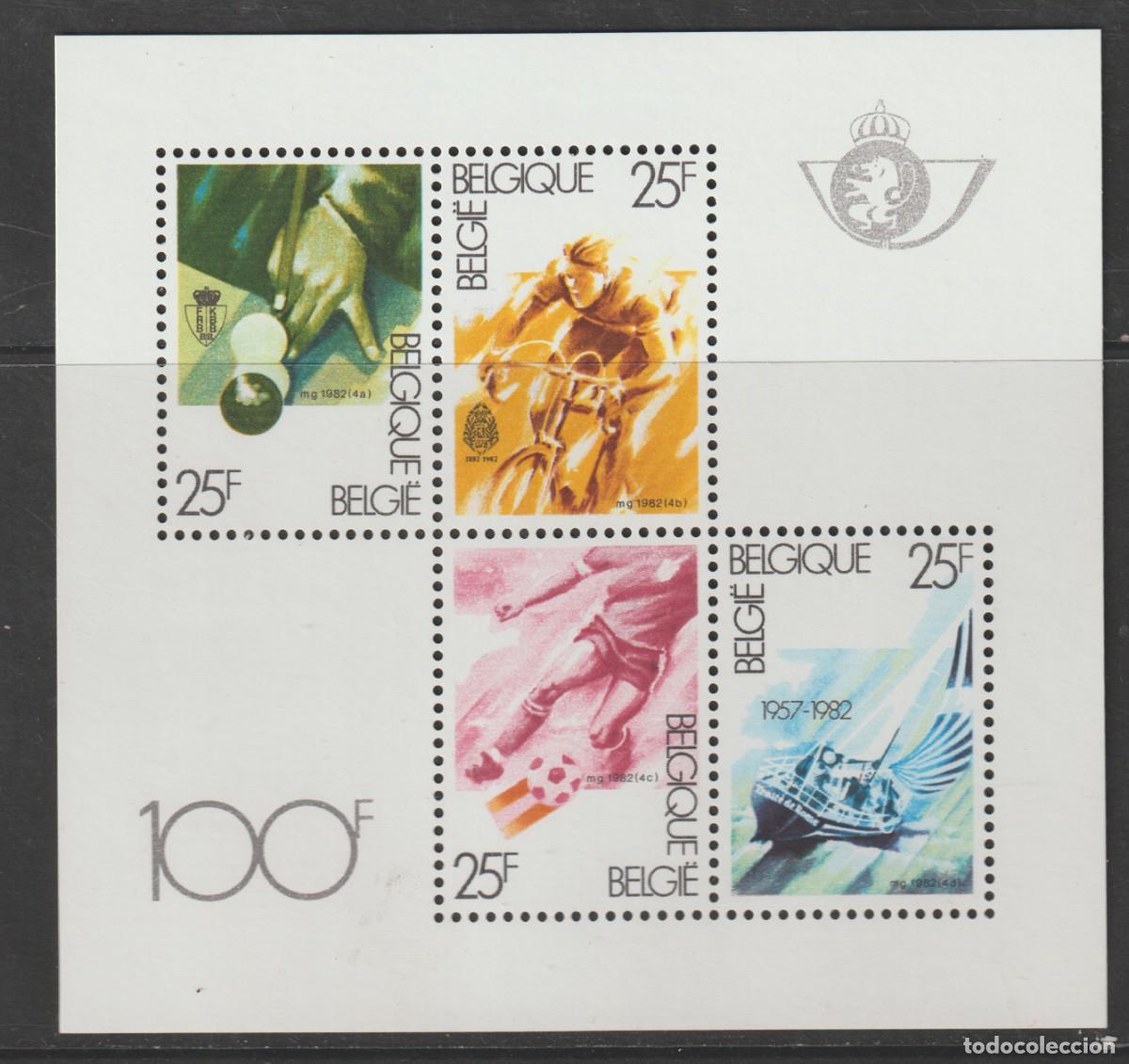 Sellos: Belgium Belgique 1982 - Yvert bf 58 mnh**