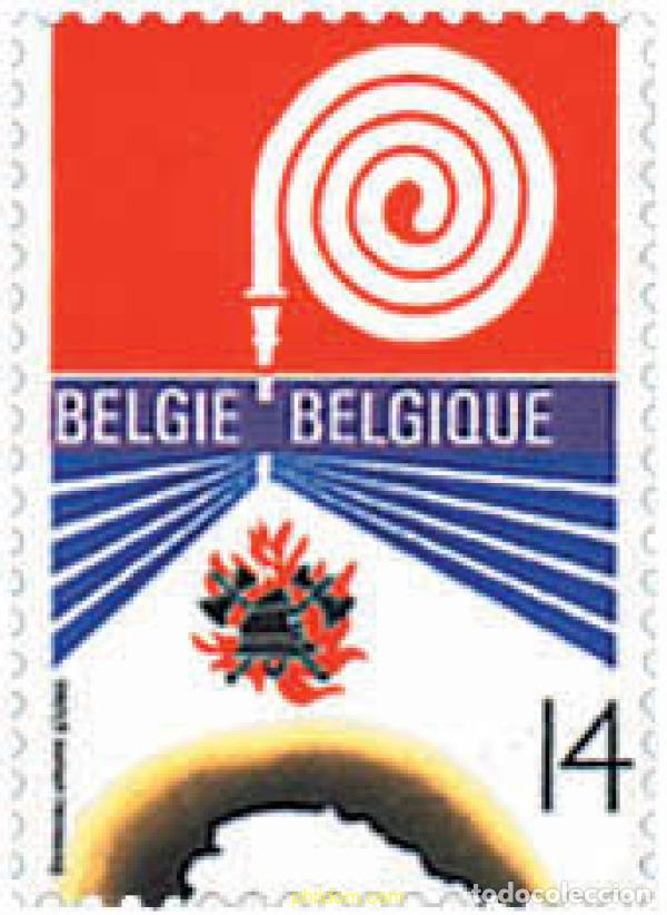 Sellos: 85220 MNH BELGICA 1992 LUCHA CONTRA INCENDIOS