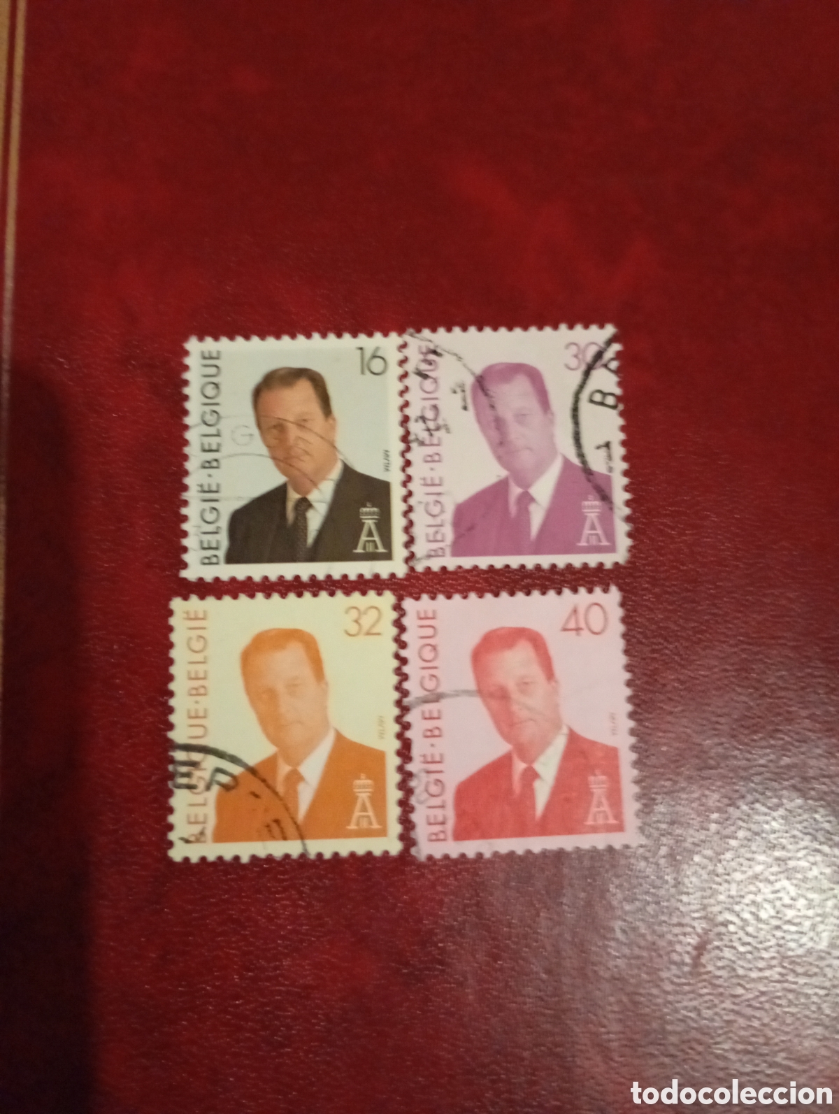 Sellos: B&eacute;lgica 1994 Alberto II