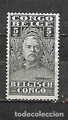 Sellos: 1928: CONGO BELGA 50 Aniv de los descubrimientos en el Congo (MH*)