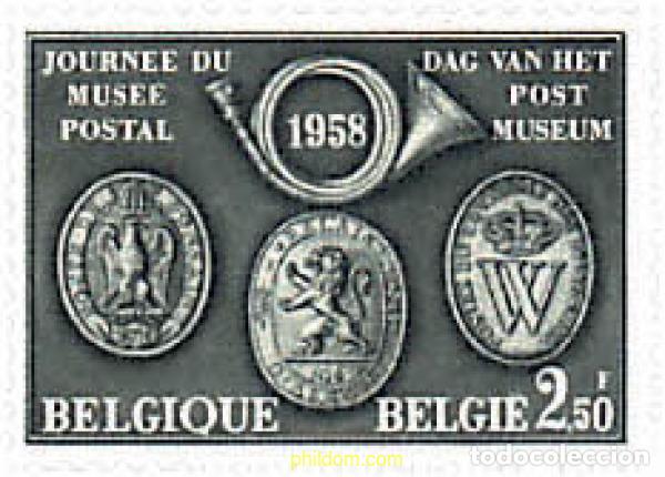 Sellos: 793516 HINGED BELGICA 1958 DIA DEL MUSEO POSTAL