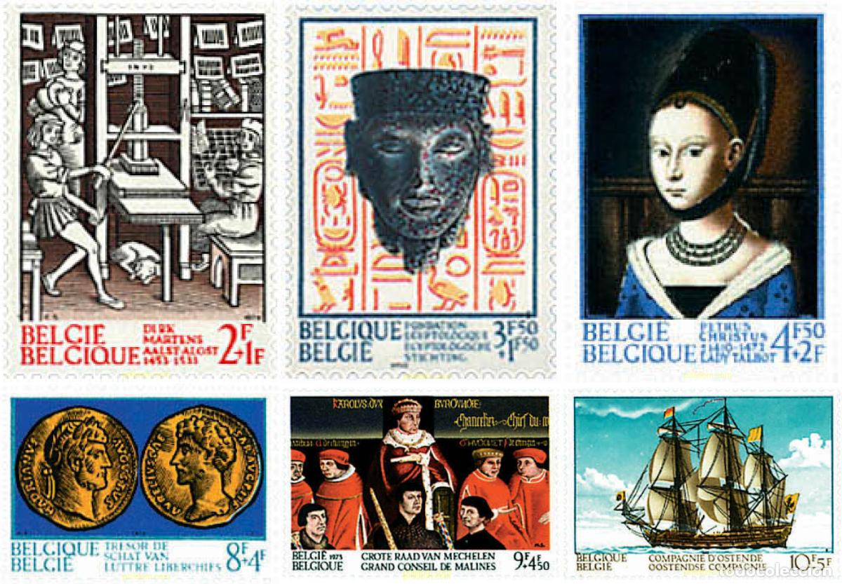Sellos: 84726 MNH BELGICA 1973 HISTORIA