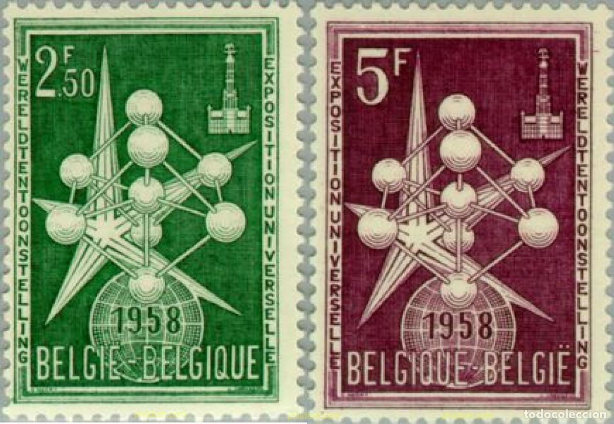 Sellos: 760329 MNH BELGICA 1958