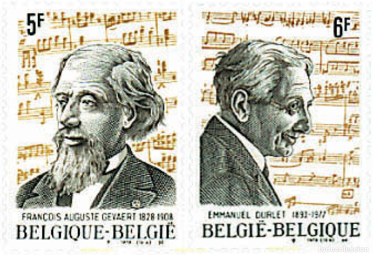 Sellos: 723756 MNH BELGICA 1979 MUSICA. ANIVERSARIOS