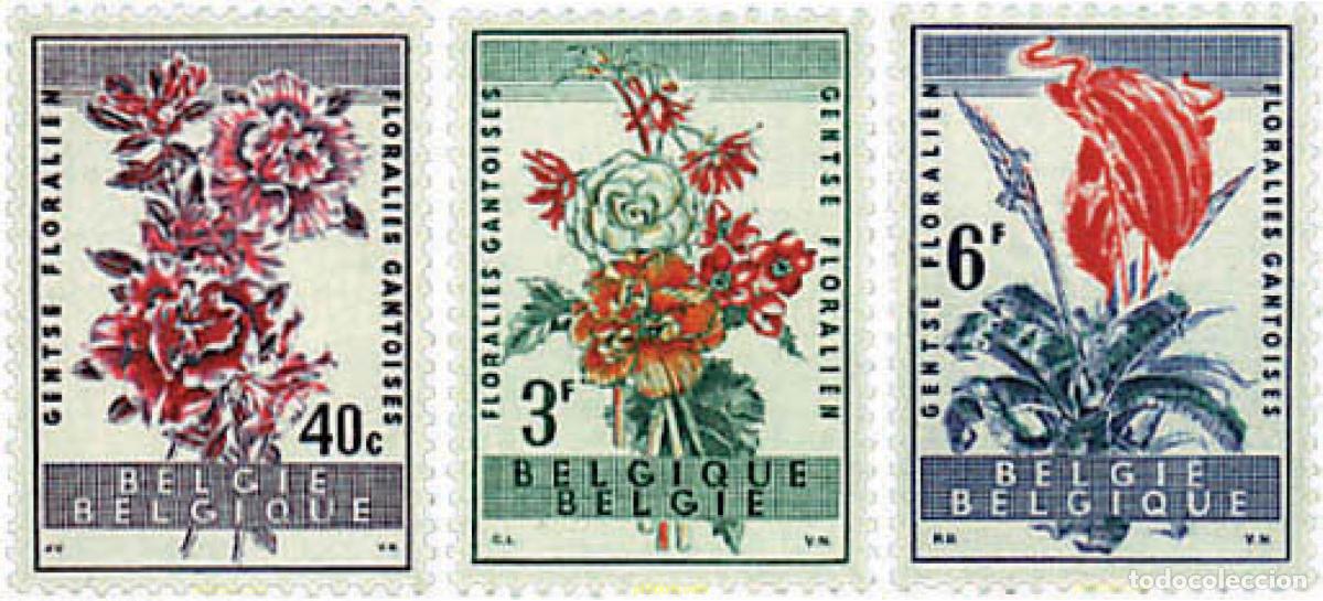 Sellos: 97113 MNH BELGICA 1960 FLORALIES EN GANTE