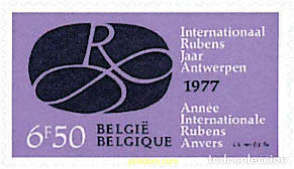 Sellos: 84533 MNH BELGICA 1977 A&Ntilde;O INTERNACIONAL DE P.P. RUBENS