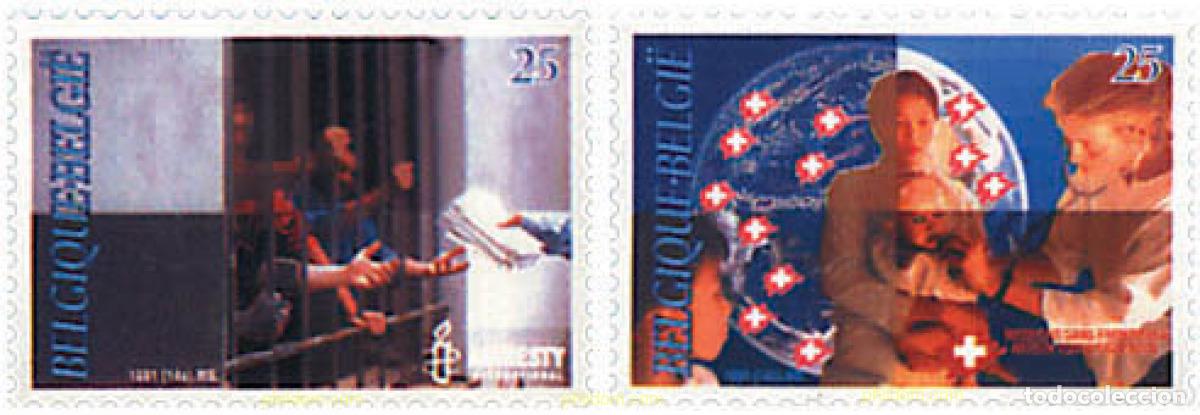 Sellos: 85214 MNH BELGICA 1991 SOLIDARIDAD INTERNACIONAL