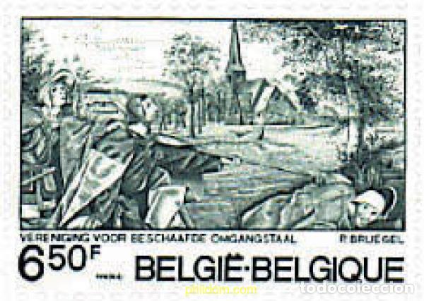 Sellos: 793606 MNH BELGICA 1976 PRO OBRAS CULTURALES
