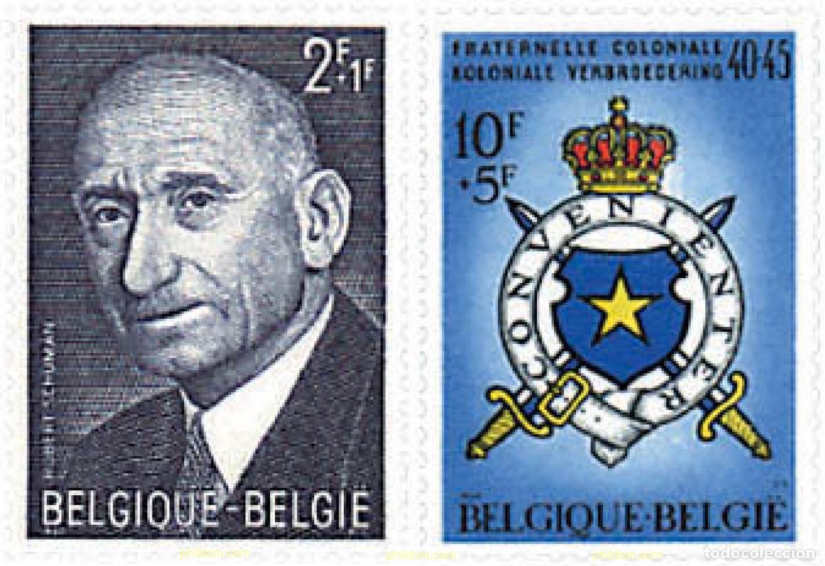 Sellos: 793607 MNH BELGICA 1967 ANIVERSARIOS