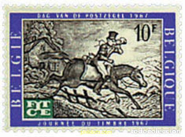 Sellos: 84258 MNH BELGICA 1967 CONGRESO DE LA FEDERACION DE INGENIEROS DE TELECOMUNICACIONES DE LA CEE