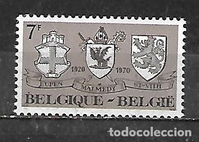 Sellos: 1970: 50 Aniversario de la anexi&oacute;n de los cantones de Eupen, Malmedy y Saint Viths (MNH**)
