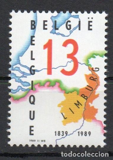 Sellos: B&Eacute;LGICA A&Ntilde;O 1989 YV 2338*** 150 ANIVERSARIO DE LA PROVINCIA DE LIMBURG (CONJUNTA CON PAISES BAJOS)