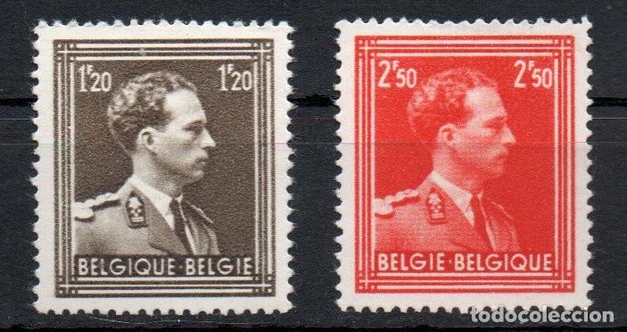 Sellos: B&Eacute;LGICA A&Ntilde;O 1951 YV 845/46*** REY LEOPOLDO III PERSONAJES