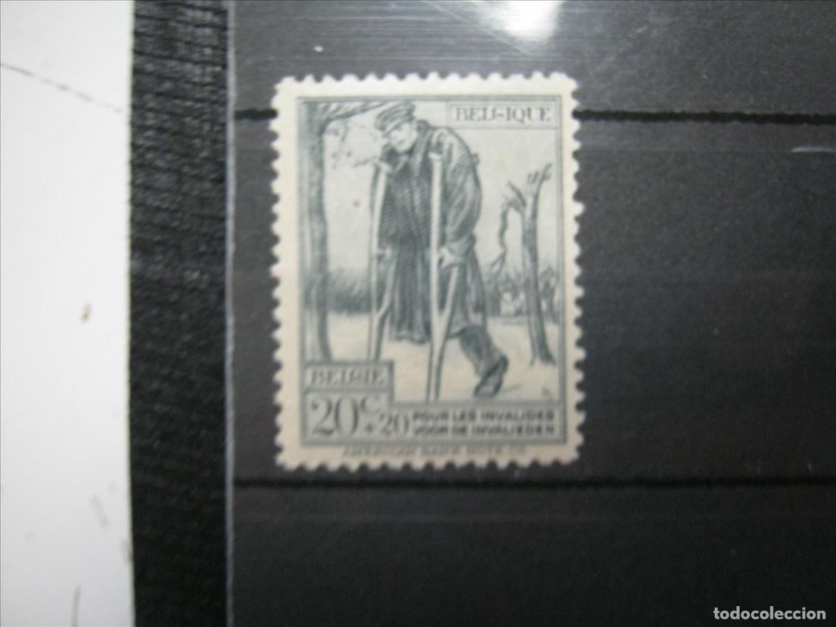 Sellos: B&Eacute;LGICA 1923 YVERT 220 VLH* MUY LEVEMENTE RESTO DE CHARNELA LUJO.