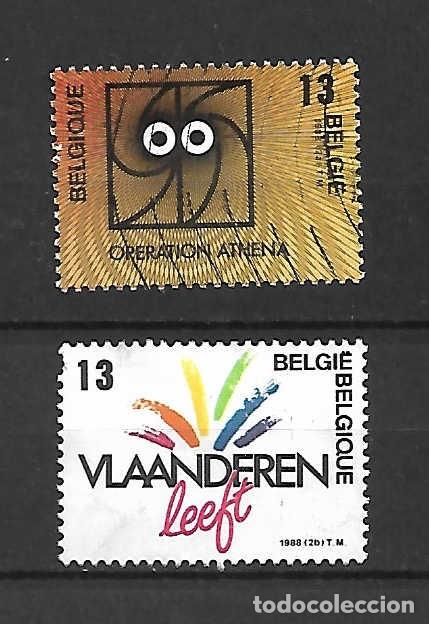 Sellos: Desarrollo de las regiones . B&eacute;lgica, sellos a&ntilde;o 1988