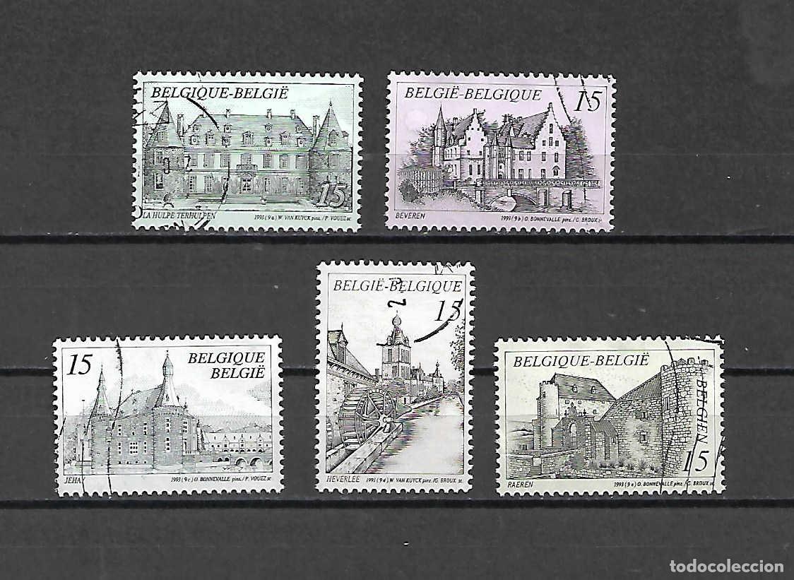 Sellos: Castillos de B&eacute;lgica, sellos a&ntilde;o 1993 Yvert 1,50 &euro;