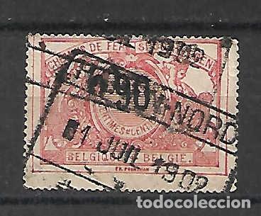 Sellos: COLIS POSTAUX (paquete postal), de B&eacute;lgica, sello de los a&ntilde;os 1895/1902